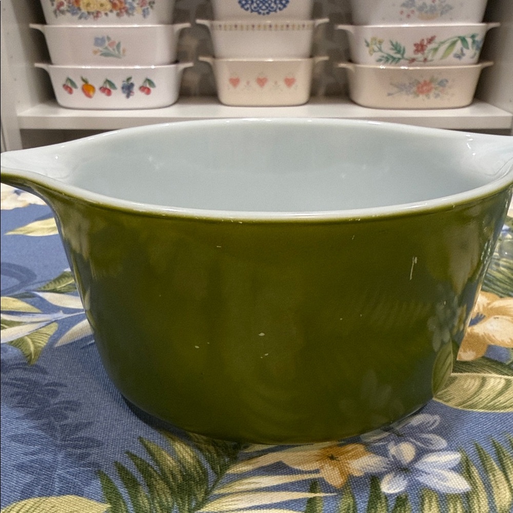 Pyrex green 473 - Picture 2 of 9